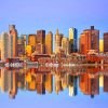 Boston Skyline paint by numbers