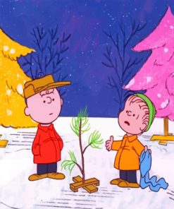 Charlie Brown Christmas Paint by numbers