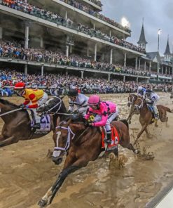 Kentucky Derby Paint by numbers