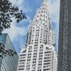 Manhattan Chrysler Building paint by numbers