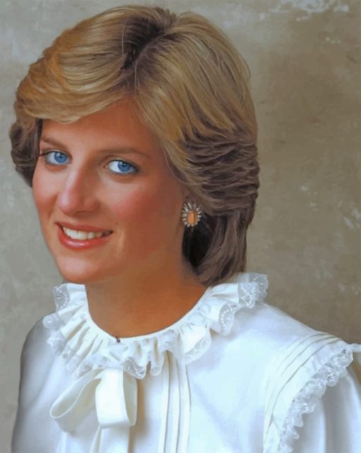 Princess Diana Paint by numbers