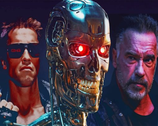 Terminator Movie Paint by numbers