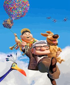 Up Movie paint by numbers
