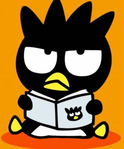 Badtz Maru Reading A Book paint by number