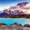 Patagonia Landscape paint by number