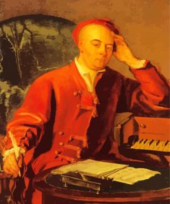 Retrato De Handel paint by number