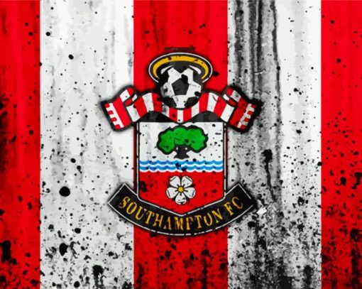 Southampton Football Club Logo paint by number