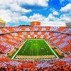 Tennessee Volunteers Football Match paint by number