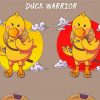 Warrior Ducks paint by number