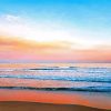 Aesthetic Pastel Beach paint by number