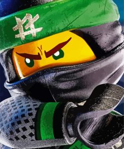 Aesthetic Ninjago paint by number