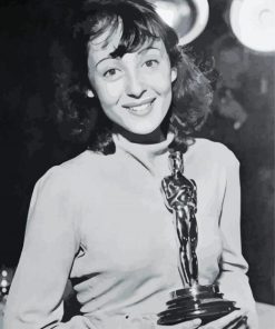 Black And White Luise Rainer paint by number
