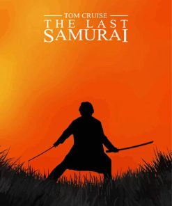 The Last Samurai Poster paint by number