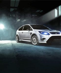White RS Focus paint by number