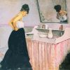 Woman At Dressing Table Art paint by number