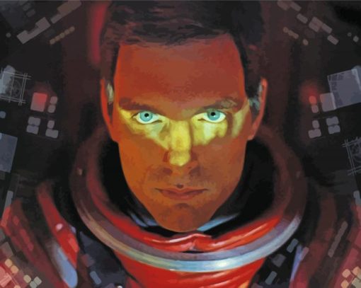A Space Odyssey Character Art paint by number