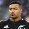 All Black Rugby PLayer paint by number