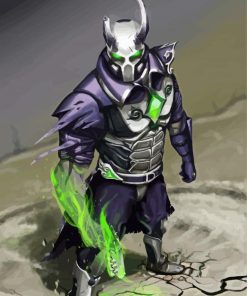 Androxus Paladins Game paint by number