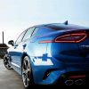 Blue Kia Stinger paint by number