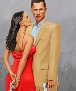 Burn Notice Art paint by number