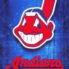 Cleveland Indians Logo Poster paint by number