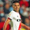 Colombian Footballer Radamel Falcao paint by number