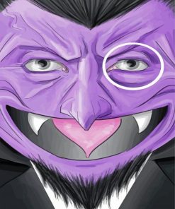 Count Von Count paint by number
