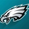 Eagles Football Logo paint by number