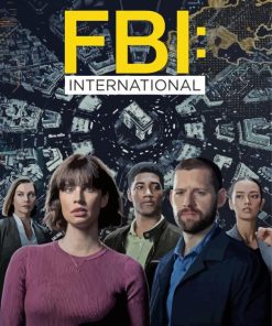 FBI International Poster paint by number