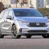 Grey Honda Odyssey paint by number