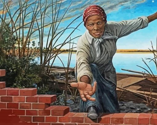 Harriet Tubman Art paint by number