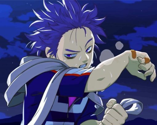 Hitoshi Shinso My Hero Academia paint by number
