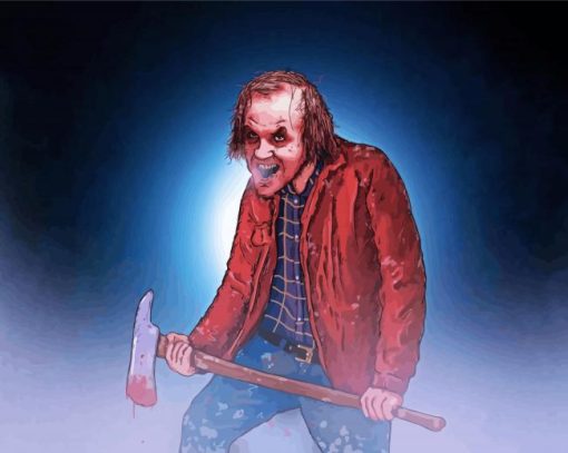 Jack Torrance Art paint by number