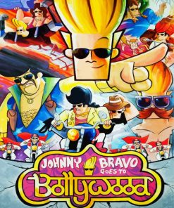 Johnny Bravo Goes To Bollywood Paint by number
