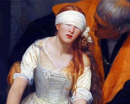 Lady Jane Grey paint by number