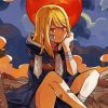 Lucy Heartfilia Fairy Tail Anime paint by number