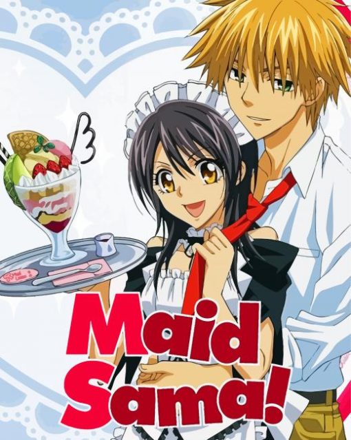 Maid Sama Poster paint by number