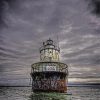 Massachusetts Lighthouse In Sea paint by number