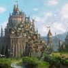 Medieval Fantasy Fortress paint by number