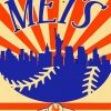 New York Mets Poster paint by number