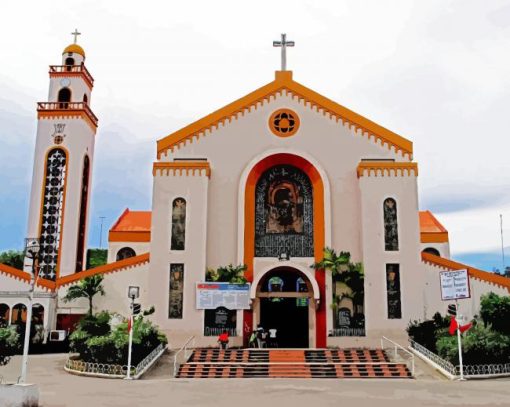 Our Lady Of Guadalupe Parish Cebu City Cebu paint by number