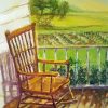 Rocking Chair Art paint by number