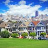 San Francisco The Painted Ladies paint by number