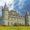 Scotland Inveraray Castle paint by number