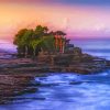 Tanah Lot At Sunrise paint by number