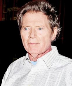 The American Actor Michael Parks paint by number