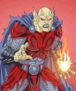 The Demon Etrigan paint by number