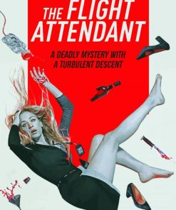The Flight Attendant Poster paint by number