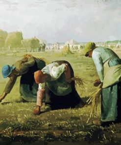 The Gleaners By Jean Francois Millet paint by number