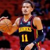 Trae Young Basketballer paint by number